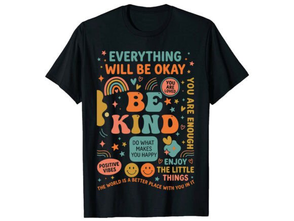 Be Kind Graphics: Essential T-Shirt Designs for Blogs