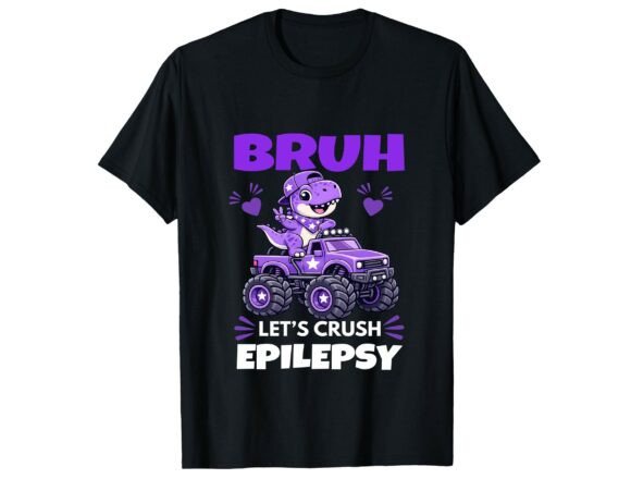 Bruh Crush Epilepsy Awareness T-Shirt
