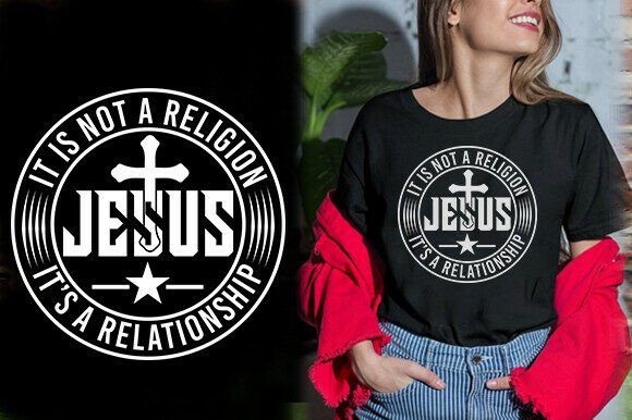 IT is NOT a RELIGION: Bold Graphics for T-Shirt Designs