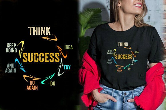 THINK IDEA TRY DO DO AGAIN and AGAIN KEE Graphics