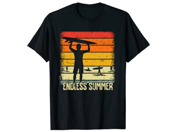 Vintage Surf Beach Summer T-Shirt: A Designer's Review